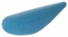 ластик silwerhof 181113 пластилиновая коллекция 60x22x15мм каучук голубой прозрачный пластик. чехол с европодвесом