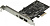 ASIA PCIE 1394A 2 PORT Контроллер PCI-E VIA6307 1xIEEE1394(4p) 2xIEEE1394(6p) Ret