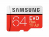 MB-MC64GA/RU Карта памяти microSDXC 64 Гб Samsung EVO Plus Class 10 UHS-1, +адаптер
