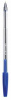 ручка шариковая silwerhof 026144-02 0.7мм корпус пластик прозрачный синие чернила
