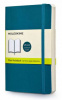блокнот moleskine classic soft qp613b6 pocket 90x140мм 192стр. нелинованный мягкая обложка бирюзовый