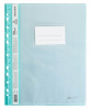 папка-скоросшиватель silwerhof classic 255131-02 a4 прозрач.верх.лист 20 вкладышей боков.перф. полипропилен синий