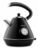 Чайник электрический Kitfort KT-686-2 1.7л. 2200Вт черный (корпус: нержавеющая сталь)