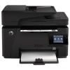 cz183a#b09 hp laserjet pro mfp m127fw (p/c/s/f, a4, 1200dpi, 20ppm, 128 mb, 1 tray 150, adf 35 sheets, usb/lan/wi-fi, flatbed, black, cartridge 700 pages in box,