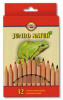 карандаши цв. koh-i-noor umbo natur 2172n12001ks шестигран. 12цв. коробка/европод.