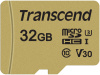 Флеш карта microSDHC 32Gb Class10 Transcend TS32GUSD500S 500S w/o adapter