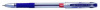 305 228020/к ручка шариковая cello technotip 0.6мм резин. манжета синий коробка