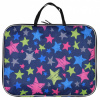 папка для внеклассных занятий silwerhof 671937 звезды a4 350х270х20мм 1отд. текстиль на молнии