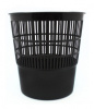корзина для бумаг к 10лчр круглая 10л. пластик сетчатый черный