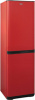 Холодильник Бирюса Б-H340NF красный (двухкамерный)