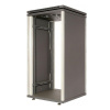 114559 мета 4901-42 шкаф 42u, стекл. дверь, 4вентил.