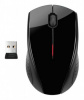 H2C22AA Мышь HP X3000 черный оптическая (1200dpi) беспроводная USB (2but)