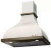 14335 Вытяжка каминная Krona Alisa 600 белый/бронза управление: кнопочное (1 мотор)