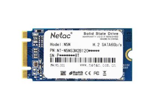 NT01N5N-256-N4X Твердотельный накопитель Netac N5N M.2 2242 SATAIII 3D NAND SSD 256GB, R/W up to 540/490MB/s