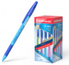 ручка шариков. erich krause r-301 neon stick&grip (42751) ассорти d=0.7мм син. черн. линия 0.35мм резин. манжета