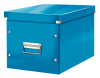 короб для хранения leitz 61080036 click & store l синий картон