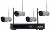 fe-2104w kit комплект wi-fi видеонаблюдения. ip- камеры 2мп (4шт) + 4-канальный wi-fi ip видеорегистрато.хранение: 1 sata hdd, до 6tb