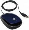 H6F00AA Мышь HP X1200 синий оптическая (1200dpi) USB (2but)