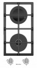Газовая варочная поверхность Electronicsdeluxe GG2 400215F - 002 стекло белое