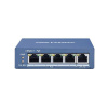 коммутатор 4port 1000m poe ds-3e0505p-e/m hikvision