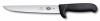 Нож кухонный Victorinox Fibrox (5.5503.20L) стальной разделочный лезв.200мм прямая заточка черный
