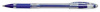 305 226020 ручка шариковая cello gripper 0.5мм резин. манжета синий индив. пакет с европодвесом