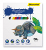 пластилин silwerhof 417001/956148-10 динозавры 10цв. 150гр. картон.кор.