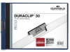папка с клипом durable duraclip original 2246-07 a4 1-30лист. темно-синий