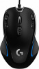 910-004349 Мышь Logitech G300s черный/голубой оптическая (2500dpi) USB2.0 (8but)