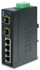 igs-10020mt коммутатор/ planet ip30 industrial 8* 1000tp + 2* 100/1000f sfp full managed ethernet switch (-40 to 75 degree c), 1588