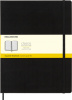 блокнот moleskine classic qp101 xxlarge 216x279мм 192стр. клетка твердая обложка черный