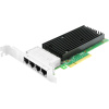 lres1013pt сетевая карта pcie x8 10g quad port copper network card
