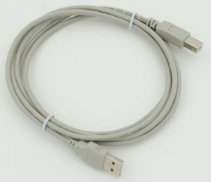 Кабель 218998 USB A(m) USB B(m) 1.8м серый (упак.:1шт)