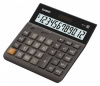 калькулятор настольный casio dh-12-bk-s-ep коричневый/черный 12-разр.