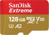 SDSQXA1-128G-GN6MA Карта памяти SanDisk Extreme microSDXC 128GB + SD Adapter + Rescue Pro Deluxe 160MB/s A2 C10 V30 UHS-I U4