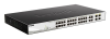 d-link dgs-1210-28p/f3a, proj l2 smart switch with 24 10/100/1000base-t ports and 4 1000base-t/sfp combo-ports (24 poe ports 802.3af/802.3at (30 w),