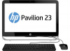 v2f83ea#acb hp pavilion 23 23-q200ur 23" ips fhd led non touch, pentium g4440t,4gb(1x4gb), 500gb, intel hd graphics,dvd rw,usb kbd/mouse,silver-white,win 10