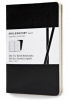 блокнот moleskine volant qp711bk pocket 90x140мм 80стр. линейка мягкая обложка черный (2шт)