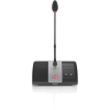 502759 sennheiser adn c1 проводной пульт председателя. подключение кабелем stp cat5. супер-кардиойдный микрофон. встроенный динамики.