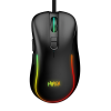 Gaming Mouse HIPER MX-R300 Black (7D, 7200DPI, 1.5m cable, USB)
