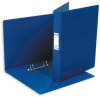 папка на 2-х кольцах 1300-01 a4 картон/пвх кор.35мм торц.карм с бум. встав темно-синий вмест.200лист.