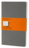 блокнот moleskine cahier journal ch316 large 130х210мм обложка картон 80стр. линейка серый (3шт)