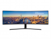 LC49J890DKIXCI ЖК-монитор Samsung C49J890DKI Samsung C49J890DKI 48.9" ultrаwide 32:9 curved VA monitor, 3840x1080, R=1800 mm, 5ms(GtG), 144 Гц, 300 cd/m2, 3000:1, 17