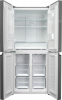 426797 холодильник weissgauff wcd 337 nfb черное стекло (трехкамерный)