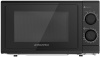 GFSMO.20.5B Микроволновые печи MAUNFELD GFSMO.20.5B/ 452х339х262 мм, 20 л, 1200 Вт, механический таймер с автоотключением, звуковой сигнал, подсветка камеры,