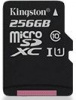 Флеш карта microSDXC 256Gb Class10 Kingston SDCS/256GB Canvas Select + adapter