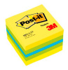 блок самоклеящийся бумажный 3m post-it original 2051-l лимон 7100172415 51x51мм 400лист. ассорти 3цв.в упак.