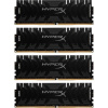 HX430C15PB3K4/32 Модуль памяти KINGSTON Predator Gaming DDR4 Общий объём памяти 32Гб Module capacity 8Гб Количество 4 3000 МГц Множитель частоты шины 15 1.35 В черный