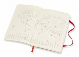 dsf212wn2 еженедельник moleskine classic soft wknt pocket 90x140мм 144стр. мягкая обложка красный