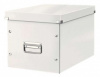 короб для хранения leitz 61080001 click & store wow a4 белый картон